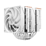 Кулер для процессора PCCooler RZ620 WH (260W, 4-pin PWM, 158мм, Al/Cu, 6x6мм, 2x120мм, 86.73CFM, 32dBA, 1800RPM, S: 1851/1700/1200/115X, AM5/AM4, белый), фото12