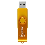 Флешка USB Smartbuy Twist Yellow (SB064Gb2TWY), 64Gb, USB 2.0, R/W 20/10, желтый, фото6