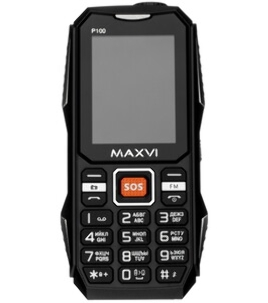 Мобильный телефон Maxvi P3 черный