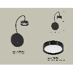Светильник Ambrella light XB9596150 SBK/PBK черный песок/черный полированный GX53 (C9596, N8113), фото4