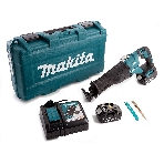 Ножовка Makita DJR187RTE 18В. 2х5АчLi-ion. 0-3000об\м. ход-32мм. рез-255мм, фото 1