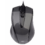 Мышь проводная A4Tech N-500F серый глянец/черный, 1200 dpi, USB, кнопки - 4, фото15