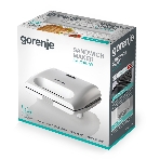 Сэндвичница электрическая Gorenje SM701GCW 700Вт белый, фото12
