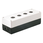 Корпус КП 104 4-м бел. для кнопок IEK BKP10-4-K01, фото 1