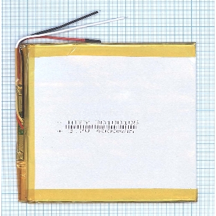 Аккумулятор Li-Pol (батарея) 3x100x105мм 3pin 3.7V/4000mAh