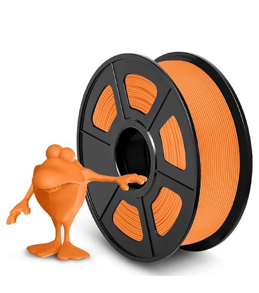 Филамент NVPrint PLA Matte Orange для 3D печати диаметр 1.75мм длина 330 метров масса 1 кг