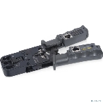 Инструмент для обжима проводников Cabeus, RJ-45, RJ-12, RJ-11, с тестером, 3 в 1, (HT-2010NT (HT-022)), фото 1