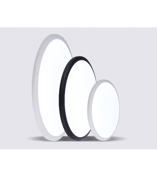 Потолочный светодиодный светильник Ambrella light FZ1231 WH белый IP44 42W 6400К D370*55 (Без ПДУ)