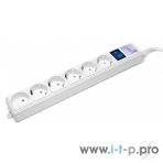 Фильтр-удлинитель PowerCube (SPG(5+1)-16B-3M) 6 розеток, 3м,16А/3,5 кВт, белый, фото12