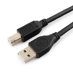 Кабель Gembird/Cablexpert USB 2.0 Pro, AM/BM, 4.5м, экран,2феррит.кольца, черный, пакет, фото2