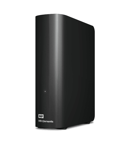 Внешний HDD 3.5' Western Digital Elements Desktop, 18TB, USB 3.2 Gen 1 Type-A, 5400 rpm, черный