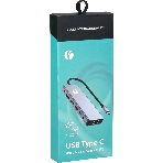 USB-концентратор VCOM CU4706, USB Type-C, HDMI/DP/USB3.0/TC/USB2.0/RJ45/SD/TF/PD/3.5 мм jack, USB Type-C, фото7
