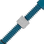 Ключ Сибртех трубный рычажный №3 2'' с изогнутыми губками, фото 1
