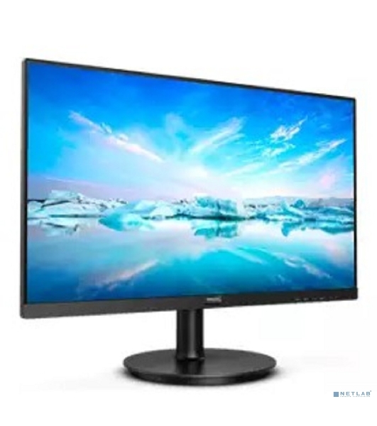 Монитор 21.5' Philips 222V8LA (00/01) VA 1920x1080, 75 Гц, 4 мс, 16:9, 250 кд/м2, 1xHDMI, 1xDP, 1xVGA, 1x3.5 мм, черный