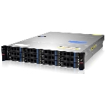 Серверный корпус Gooxi RMC2112-670-HS-NV-D 2U 12bay chassis SAS/SATA/NVME backplane rear 2*2.5'SAS/SATA 1300W 1+1 EU power cables rail kit, фото3