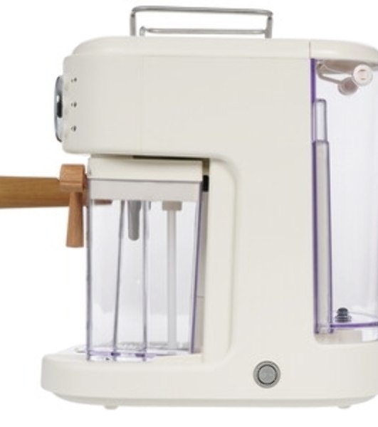 Кофеварка рожковая Maunfeld MF-737BG PRO бежевый, исп. кофе - молотый, 1.5 л, 1250 Вт, 15 бар
