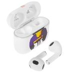 Наушники TWS QUMO LiFE 'Avengers' BT 0101 белый, вкладыши, Bluetooth, сенсорное управление, до 4 ч, фото3