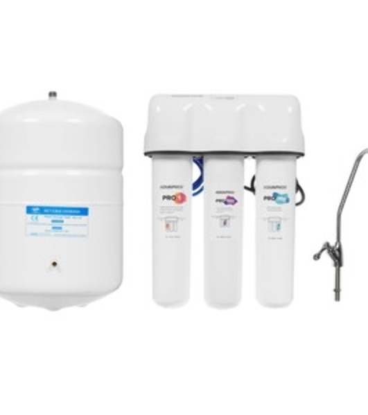 Водоочиститель Аквафор OSMO Pro-100-3-А-М белый 10л.