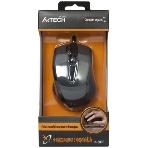 Мышь проводная A4Tech N-500F серый глянец/черный, 1200 dpi, USB, кнопки - 4, фото17