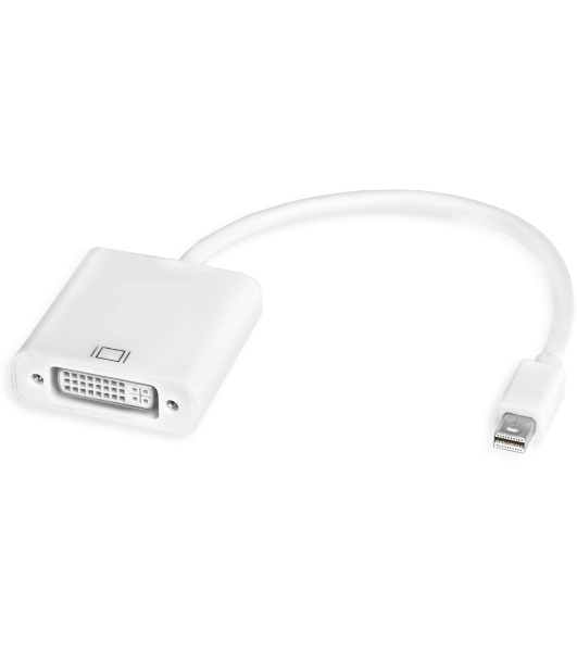 Адаптер-переходник Greenconnect Apple mini DisplayPort 20M > DVI 24+5F (GCR-MDP2DVI)