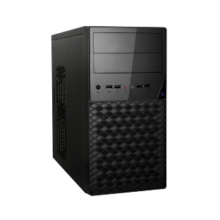 Компьютерный корпус ExeGate EX284029RUS Minitower BA-203U Black, mATX, (AA450, 80мм), 2хUSB+1хUSB 3.0, Audio