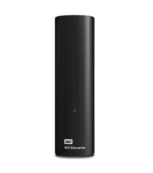 Внешний HDD 3.5' Western Digital Elements Desktop, 18TB, USB 3.2 Gen 1 Type-A, 5400 rpm, черный