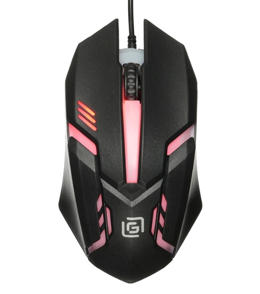 Мышь проводная Oklick 396M INSOMNIA черный, 1000 dpi, USB, кнопки - 3