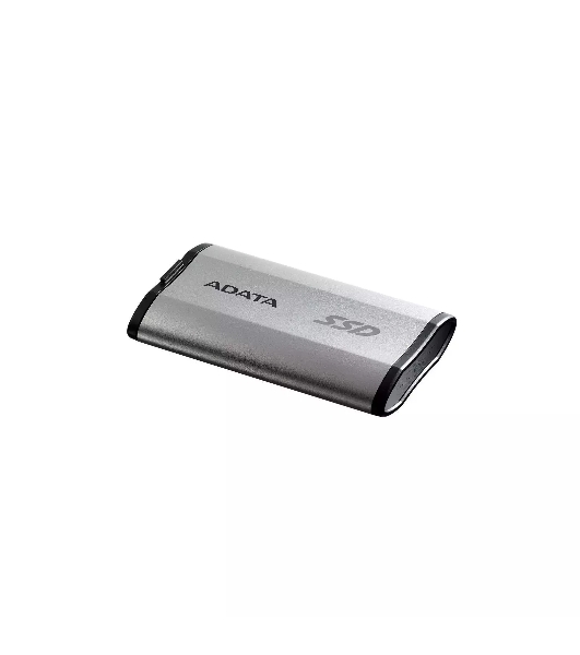 Внешний SSD ADATA SD810, 2TB, USB 3.2 Gen 2x2 Type-C, R/W 2000/2000, серебристый