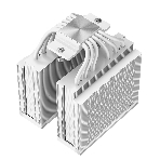 Кулер для процессора PCCooler RZ620 WH (260W, 4-pin PWM, 158мм, Al/Cu, 6x6мм, 2x120мм, 86.73CFM, 32dBA, 1800RPM, S: 1851/1700/1200/115X, AM5/AM4, белый), фото9