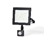 Прожектор светодиодный с датчиком движения Ambrella light ST8115 BK черный IP65 LED 6500K 50W 160*134*28, фото 1