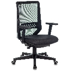 Кресло Бюрократ EXPERT TW-01 черный, сетка, подголовник, фото13