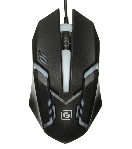 Мышь проводная Oklick 396M INSOMNIA черный, 1000 dpi, USB, кнопки - 3