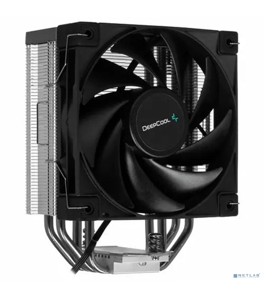 Кулер для процессора DEEPCOOL AK400 черный, 120 мм, алюминий/медь, 1850 об/мин, 29 дБ, 4 pin, 220 Вт, 155 мм