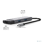 Разветвитель USB-C TP-Link UH5020C 2порт. серый, фото12