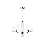 Люстра Ambrella light LH56001/5 СH/FR хром/белый матовый E14*5 max 40W D640*1260, фото9