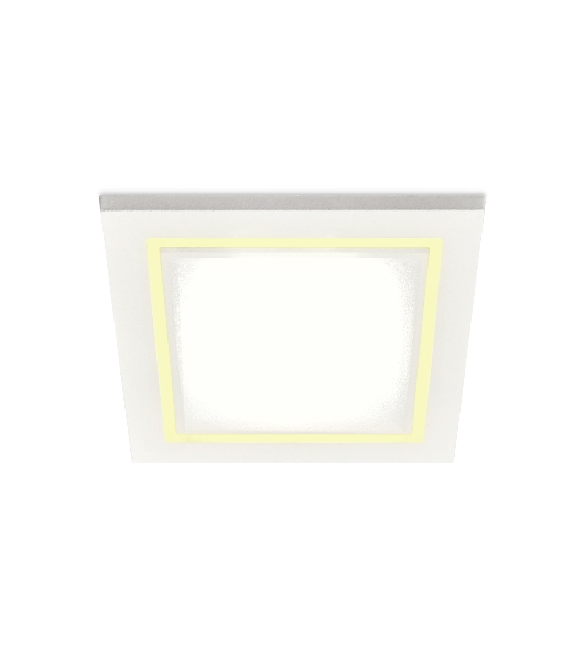 Светильник Ambrella light TN122 SWH белый песок GU5.3 92*92*30