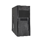 Компьютерный корпус ExeGate EX283245RUS Minitower ExeGate MA-373X-600W-12 (mATX, БП UN600 с вент. 12см, 2*USB, аудио, черный), фото 1
