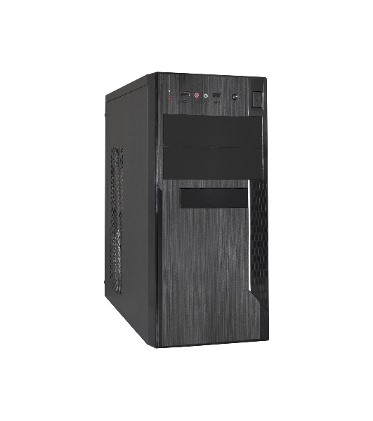 Компьютерный корпус ExeGate EX283245RUS Minitower ExeGate MA-373X-600W-12 (mATX, БП UN600 с вент. 12см, 2*USB, аудио, черный)