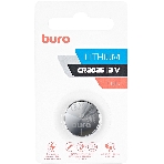 Батарея Buro Lithium CR2025 (1шт) блистер, 3 В, фото3