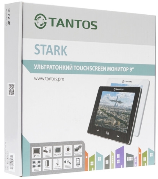 Видеодомофон Tantos Stark HD SE белый