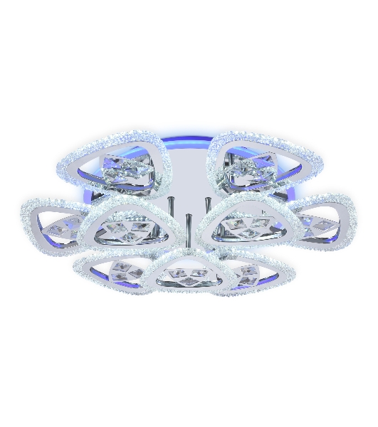 Светильник Ambrella light FA2922 CH хром 138W 600*600*130 (ПДУ РАДИО 2.4)
