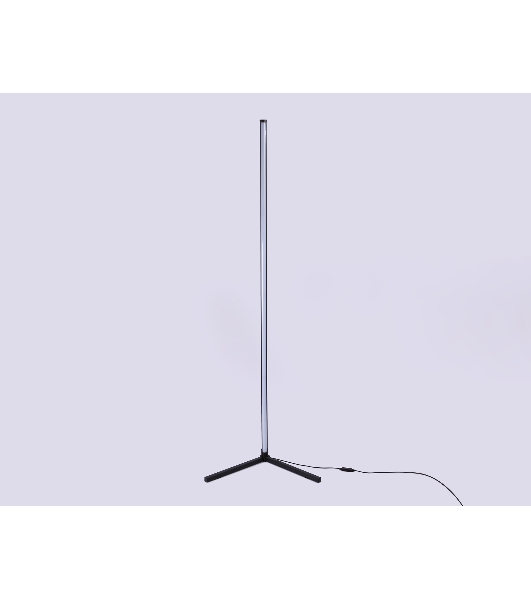 Светильник Ambrella light FL8027 BK черный LED 20W RGB D32*1650 (ПДУ РАДИО 2.4G)