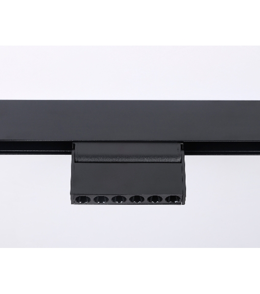 Светильник трековый светодиодный GL4040 BK черный IP20 6W 4200K 48V 24° 115*22*105