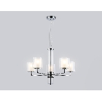 Люстра Ambrella light LH56001/5 СH/FR хром/белый матовый E14*5 max 40W D640*1260, фото8