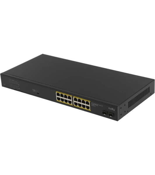 Коммутатор Cudy GS1020PS2, 16×1 Гбит/с, 2×1 Гбит/с SFP