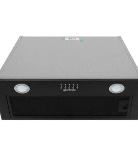 Вытяжка встраиваемая Gorenje BHI626E6B черный, 60 см, 677 куб. м/ч, 61 дБ