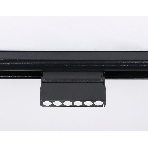 Светильник трековый светодиодный GL4040 BK черный IP20 6W 4200K 48V 24° 115*22*105, фото3