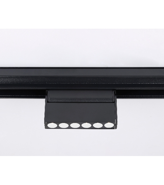 Светильник трековый светодиодный GL4040 BK черный IP20 6W 4200K 48V 24° 115*22*105