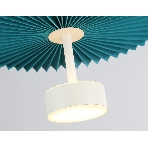 Светильник Ambrella light LH72611 WH/GR белый/бирюзовый 6W 3000K D300*260-1770, фото5