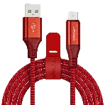 Кабель Crown USB - microUSB CMCU-3103M red, фото2